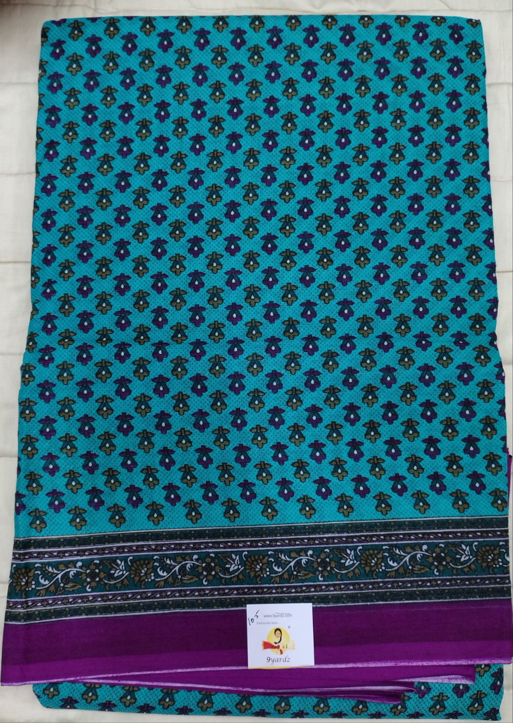 Erode cotton 10.5 yards madisar