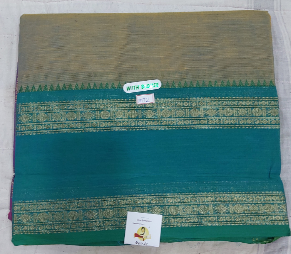Chettinadu/ Karaikudi cotton 6 yards