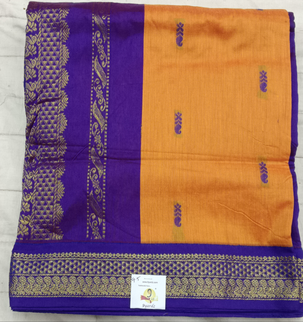 Kalyani Cotton Butta  9.5yardz