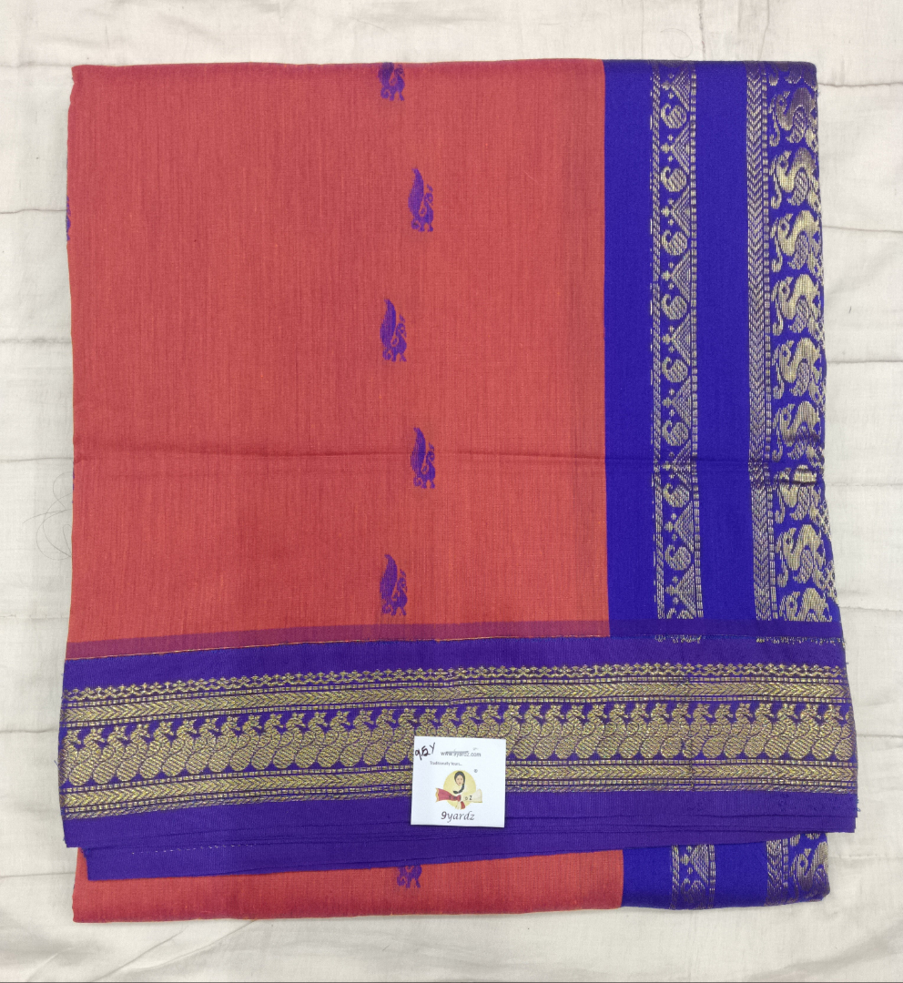 Kalyani Cotton Butta  9.5yardz