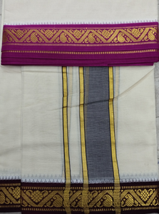 Pure cotton Muhurtham dhoti 9*5