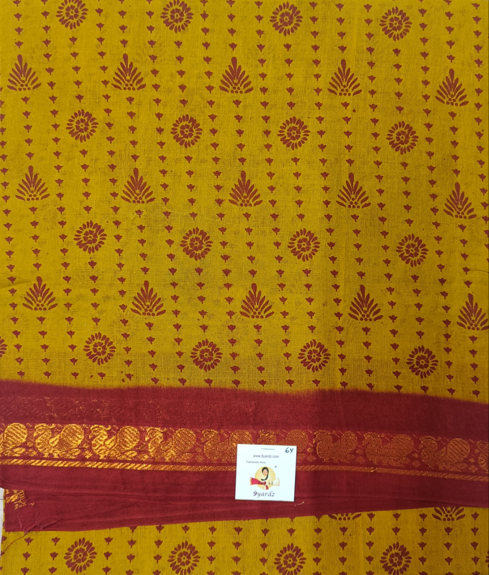 Sungudi cotton 6 yards