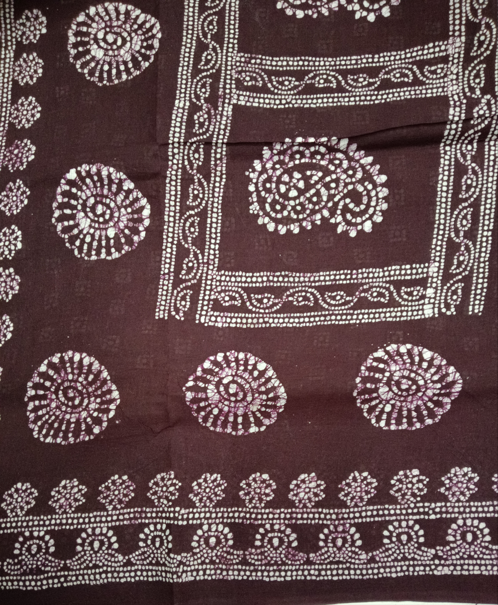 Sungudi cotton 10.5yards 49"