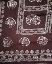 Load image into Gallery viewer, Sungudi cotton 10.5yards 49&quot;