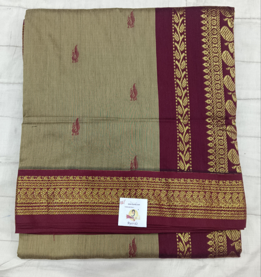 Kalyani Cotton Butta  9.5yardz