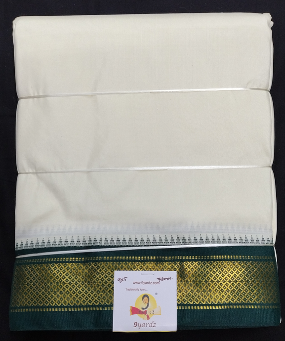 Pure silk  Dhoti 9*5 muzham