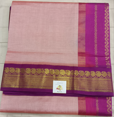 Semi Silk cotton Korvai Madisar