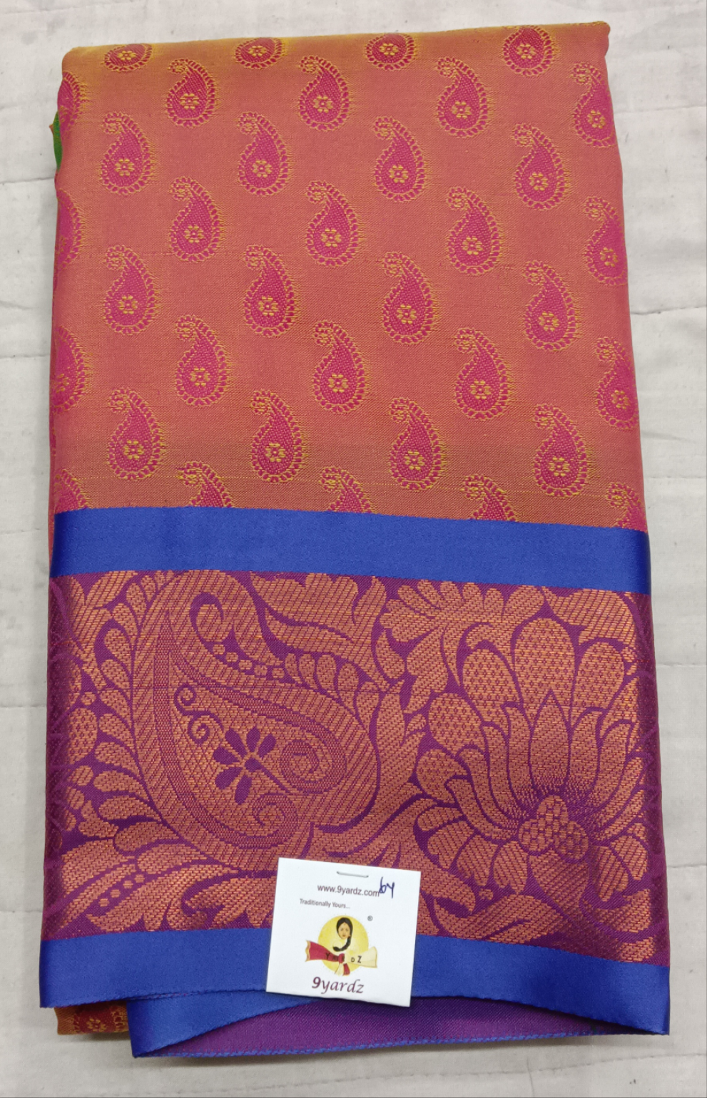 Rich poly Silk 6yardz