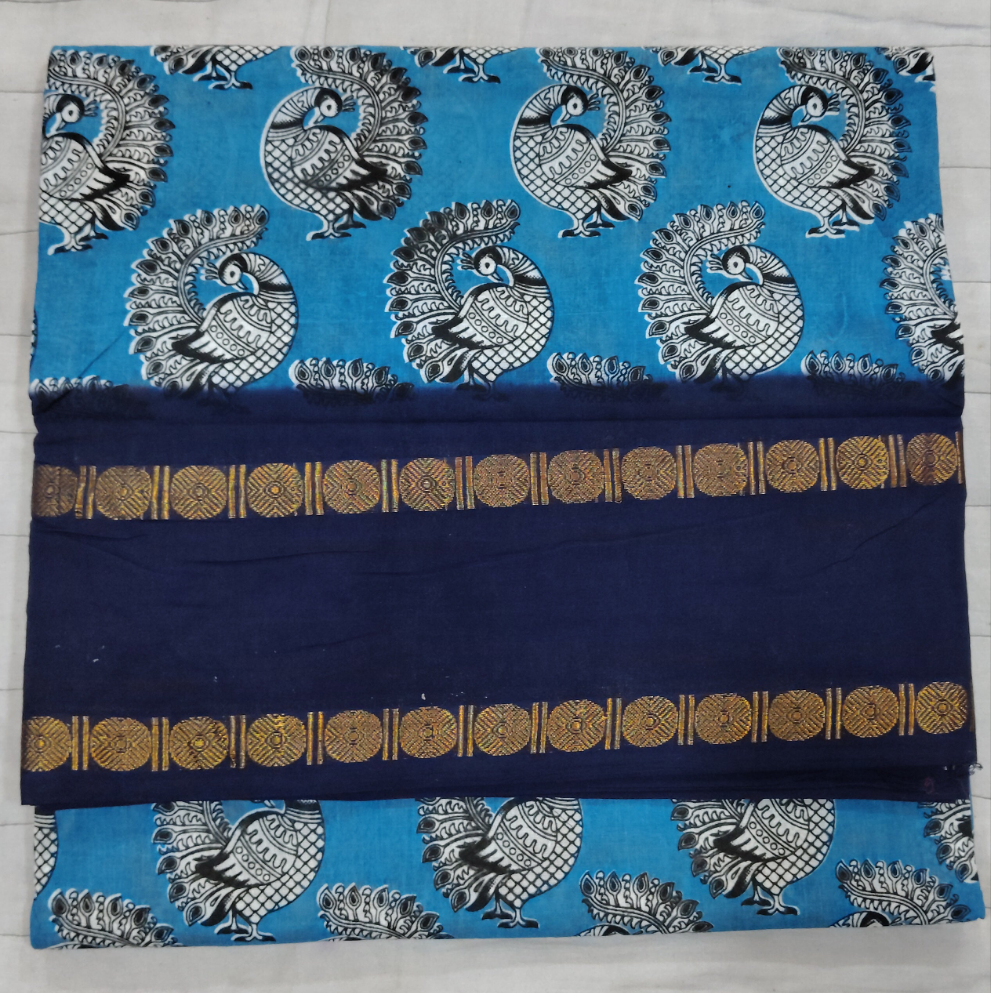 Sungudi cotton 10.5 yards madisar