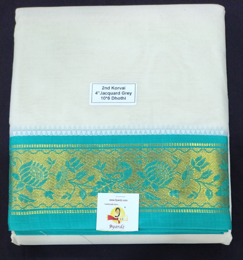 Pure cotton Muhurtham dhoti 10*6