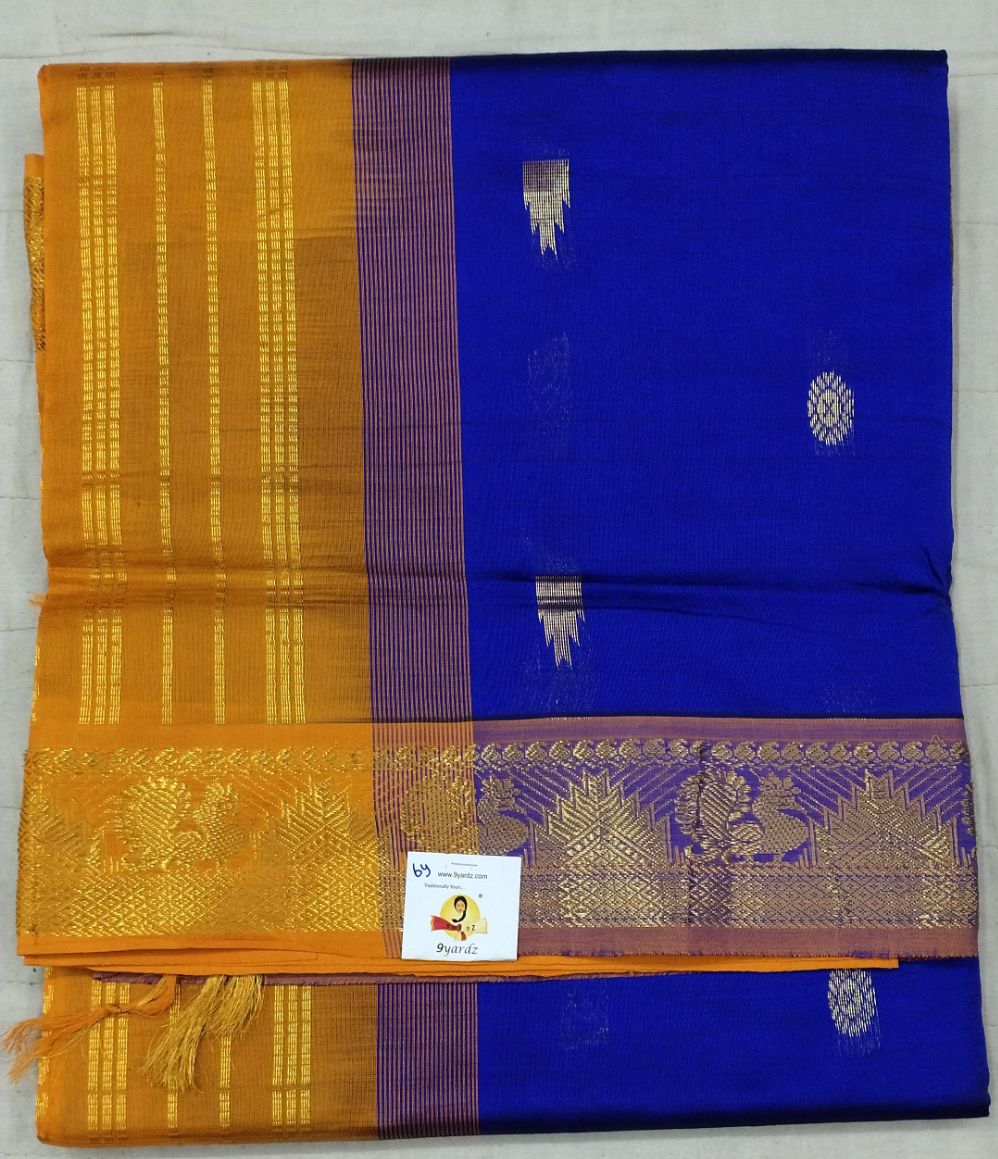 Semi silk Embossed 6Yards