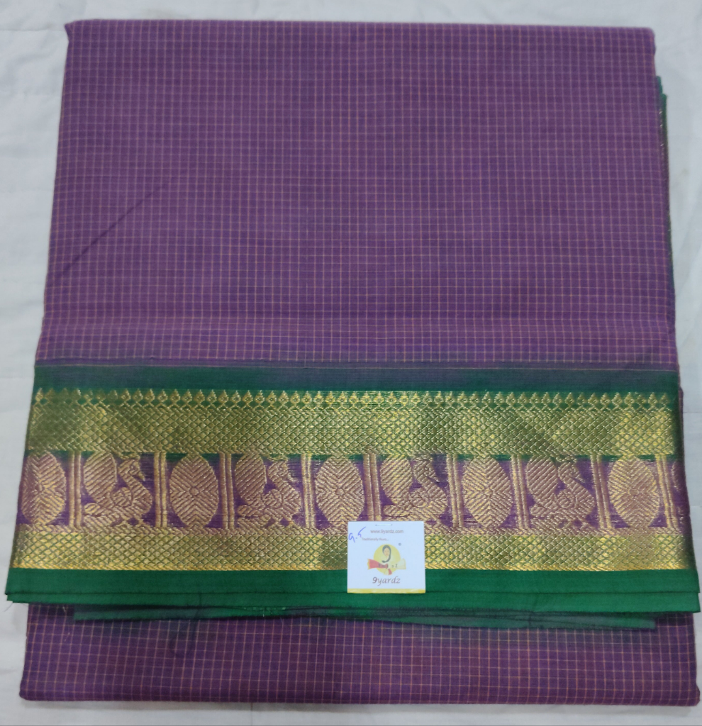 Chettinadu / Karaikudi cotton 9.5yards madisar