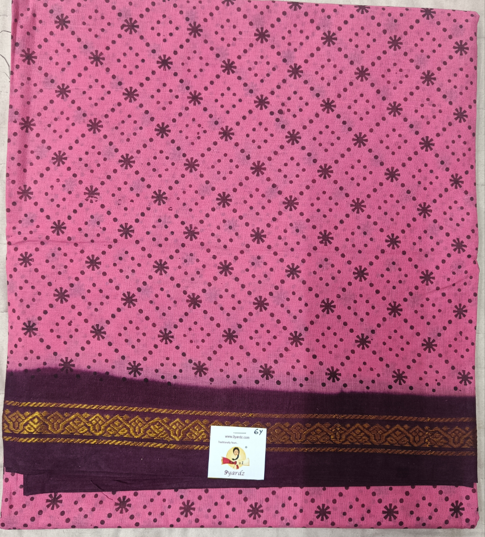 Sungudi cotton 6 yards