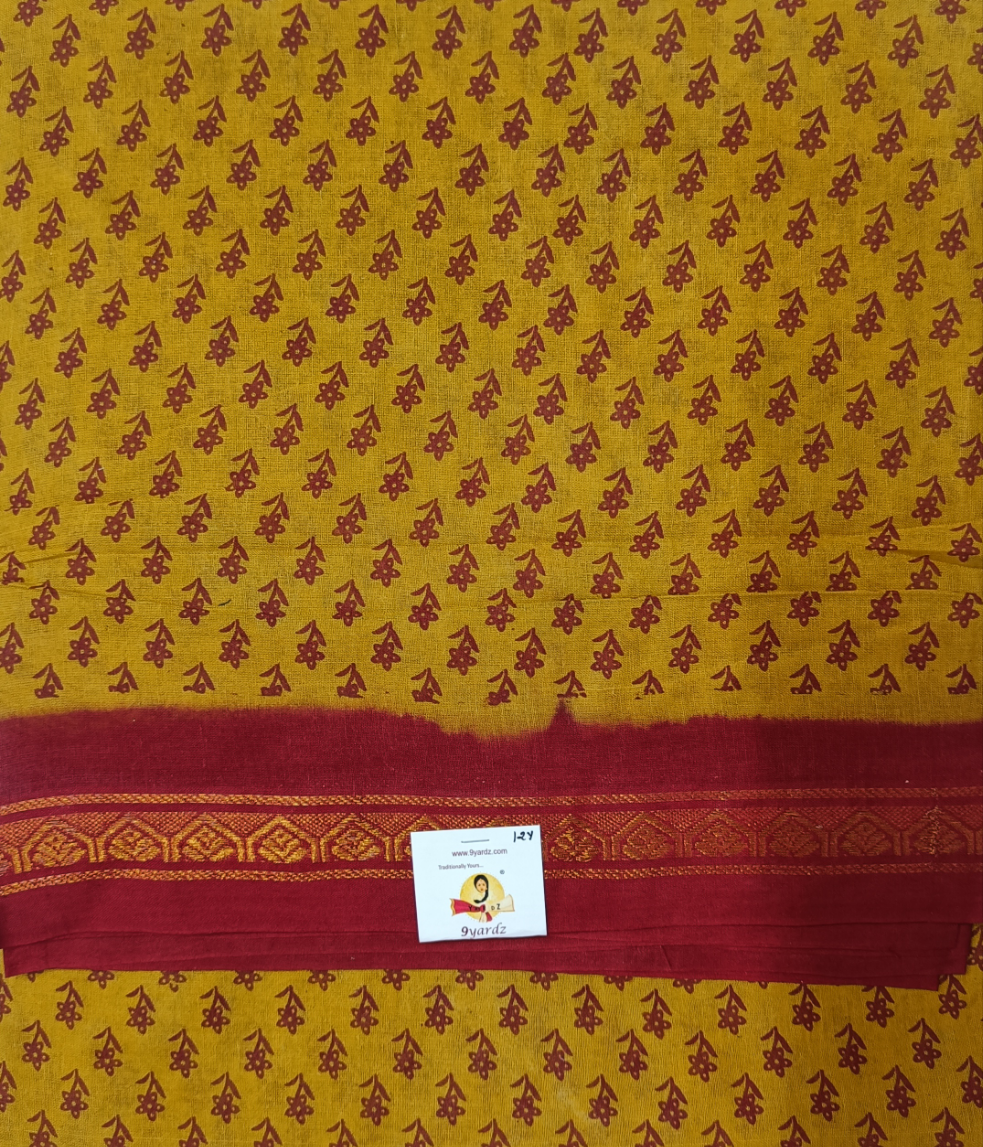 Sungudi cotton 12 yardz