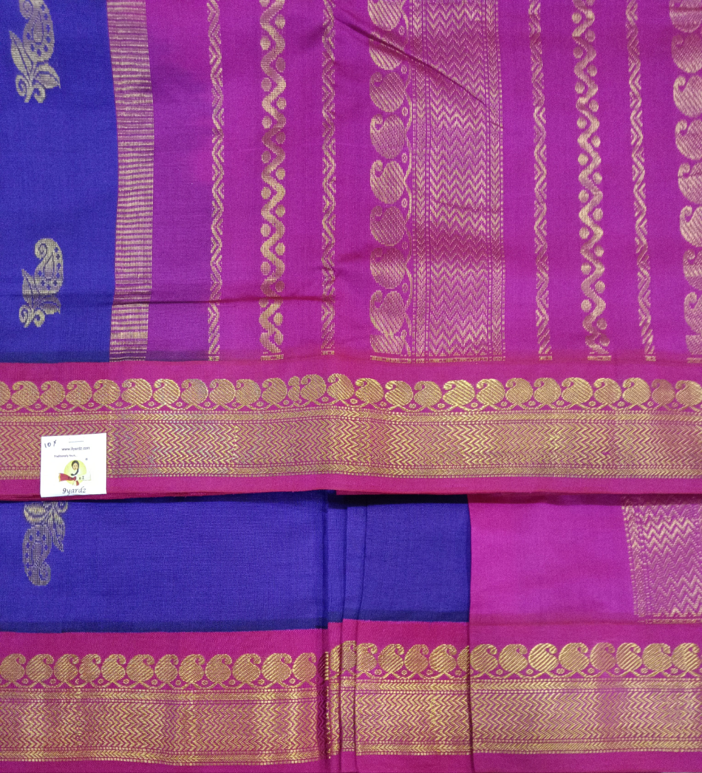 Semi Silk cotton Korvai Madisar