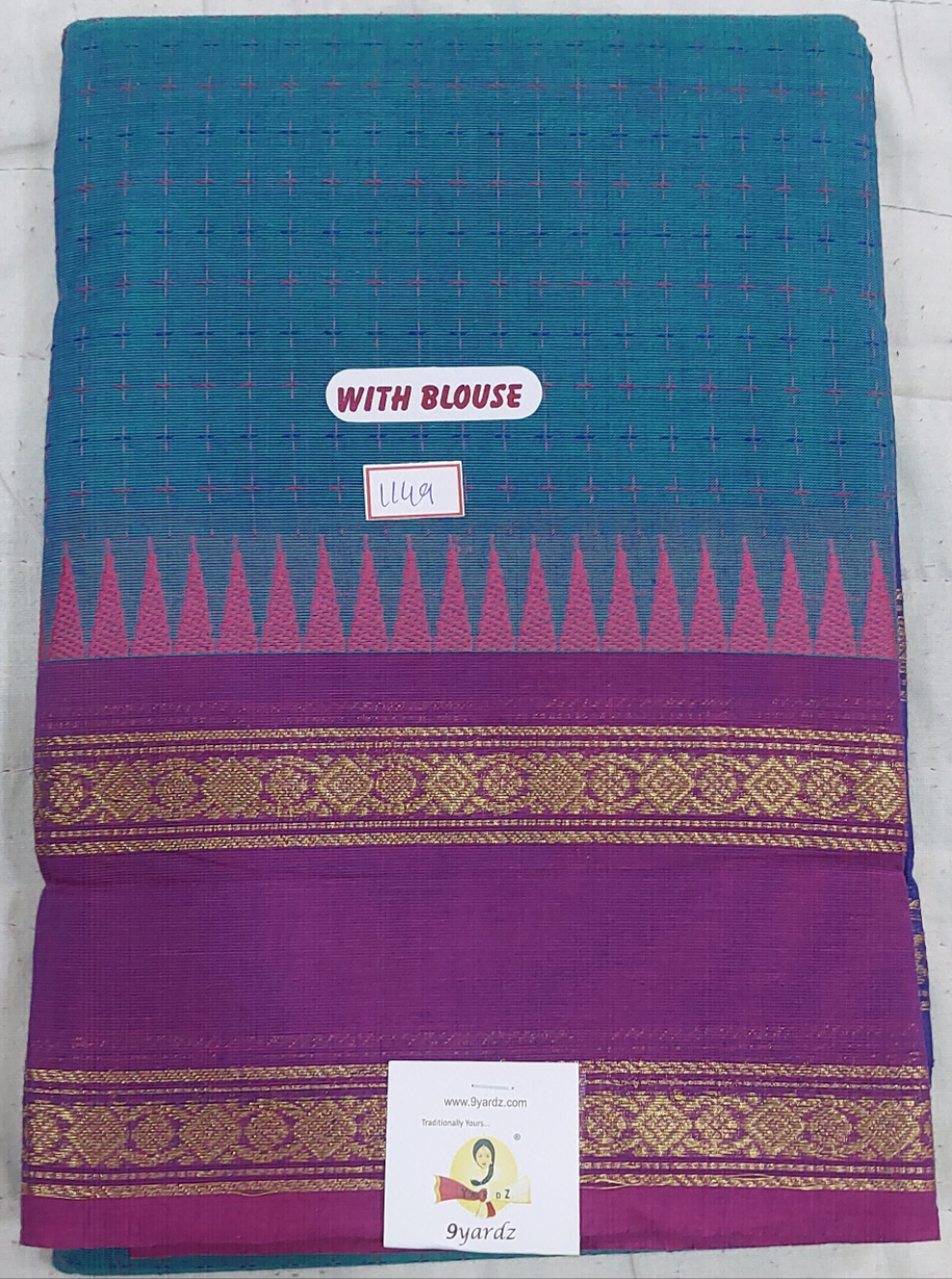 Chettinadu cotton 6yards
