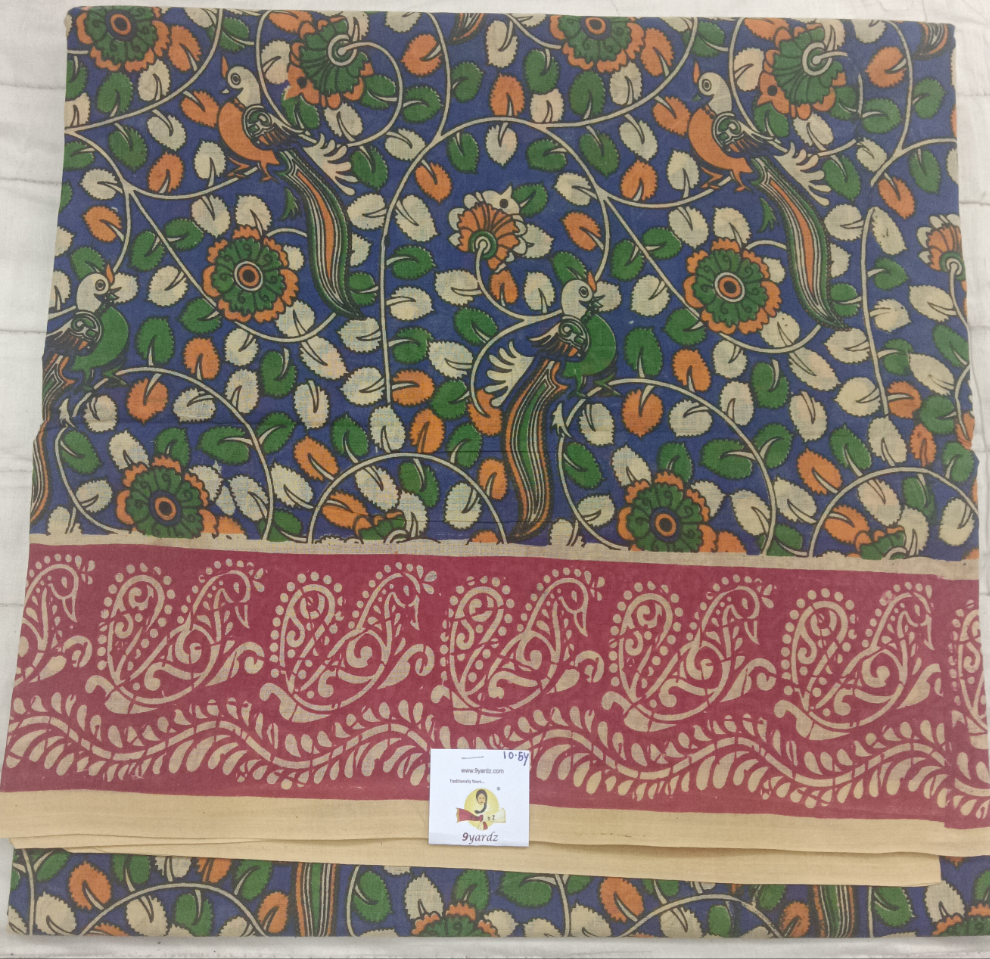 Sungudi cotton 10.5yards 49"