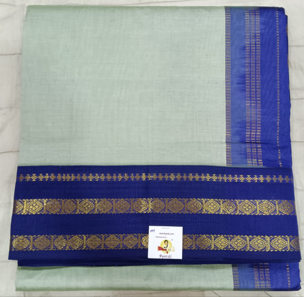 Semi Silk cotton Korvai Madisar