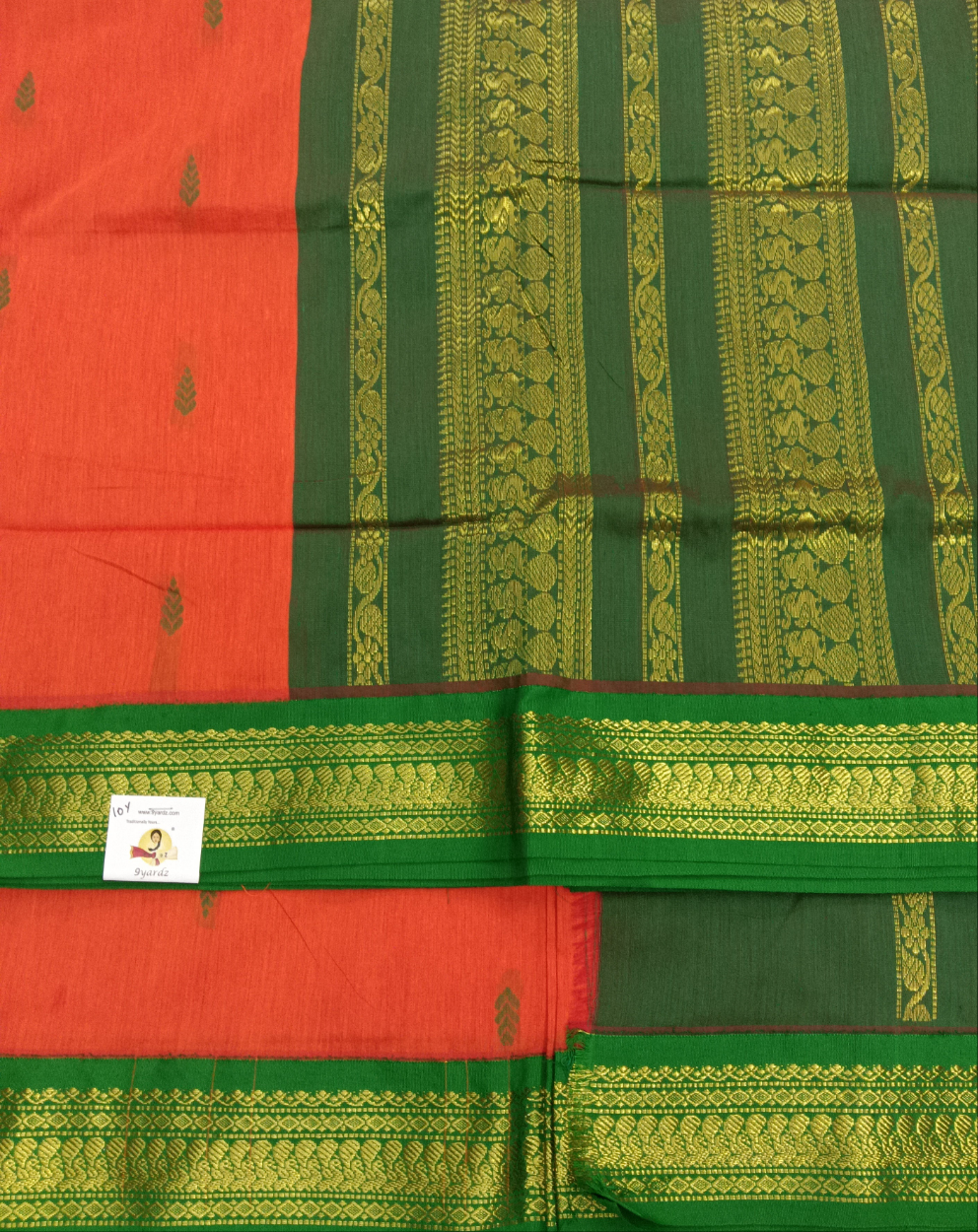 Kalyani Cotton Butta  9.5yardz
