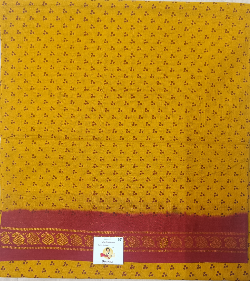 Sungudi cotton 6 yards