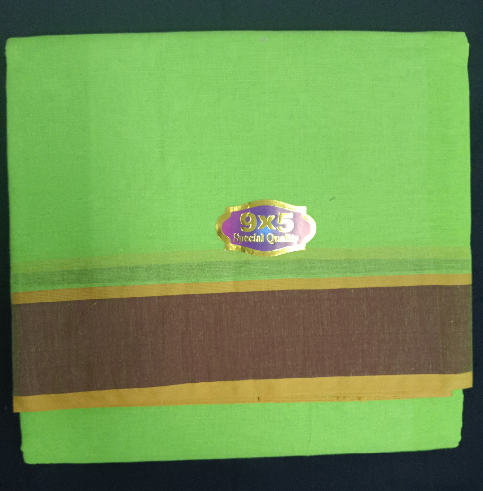 Cotton Colour  Dhothi 9*5