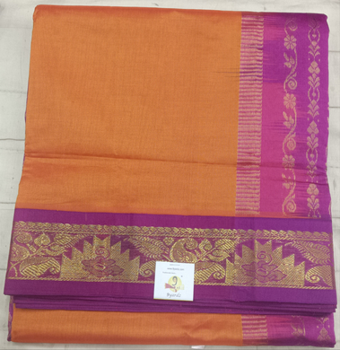 Semi Silk cotton Korvai Madisar