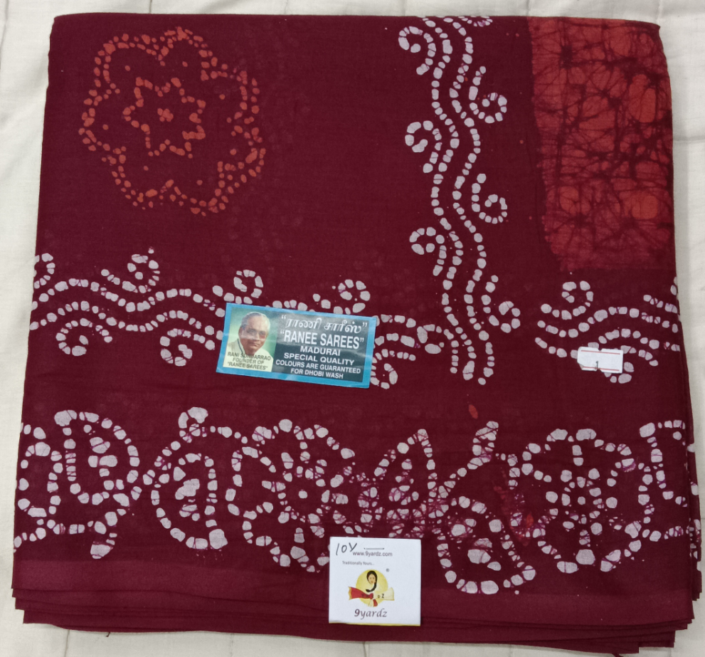 Ranee voyal saree 10yardz(9.1mtrs)
