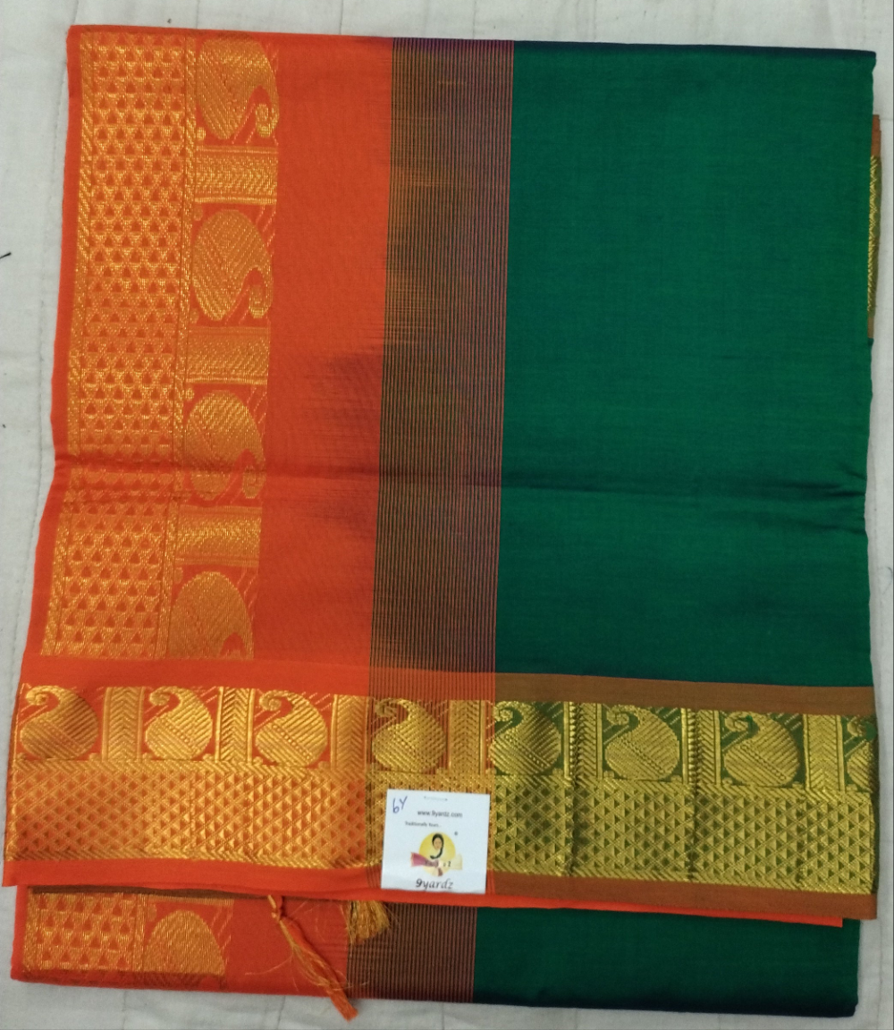 Semi silk Embossed 6Yards