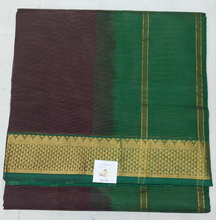 Load image into Gallery viewer, Pure silk cotton Vairaoosi 10yards madisar