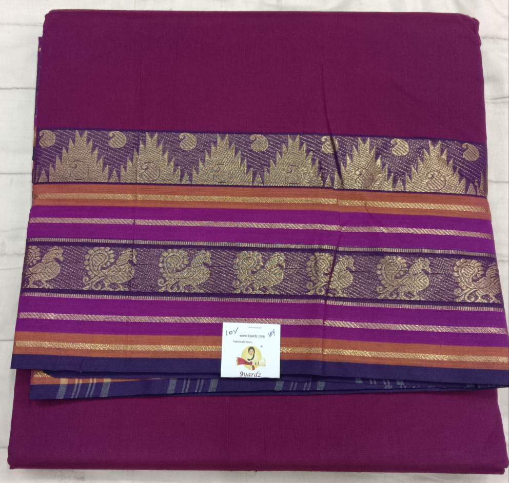 Chettinadu / Karaikudi cotton 10yards madisar