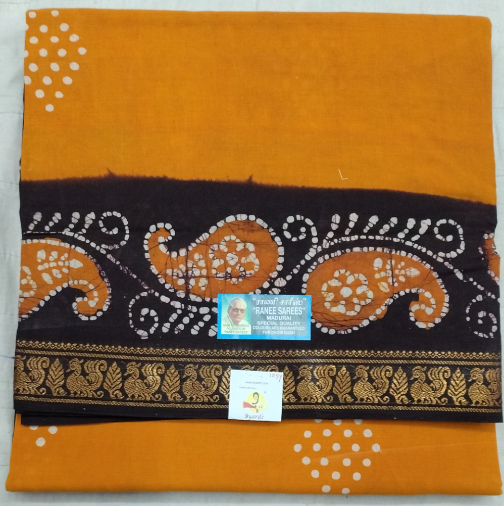 Ranee voyal saree 10.5yardz(9.5mtrs)