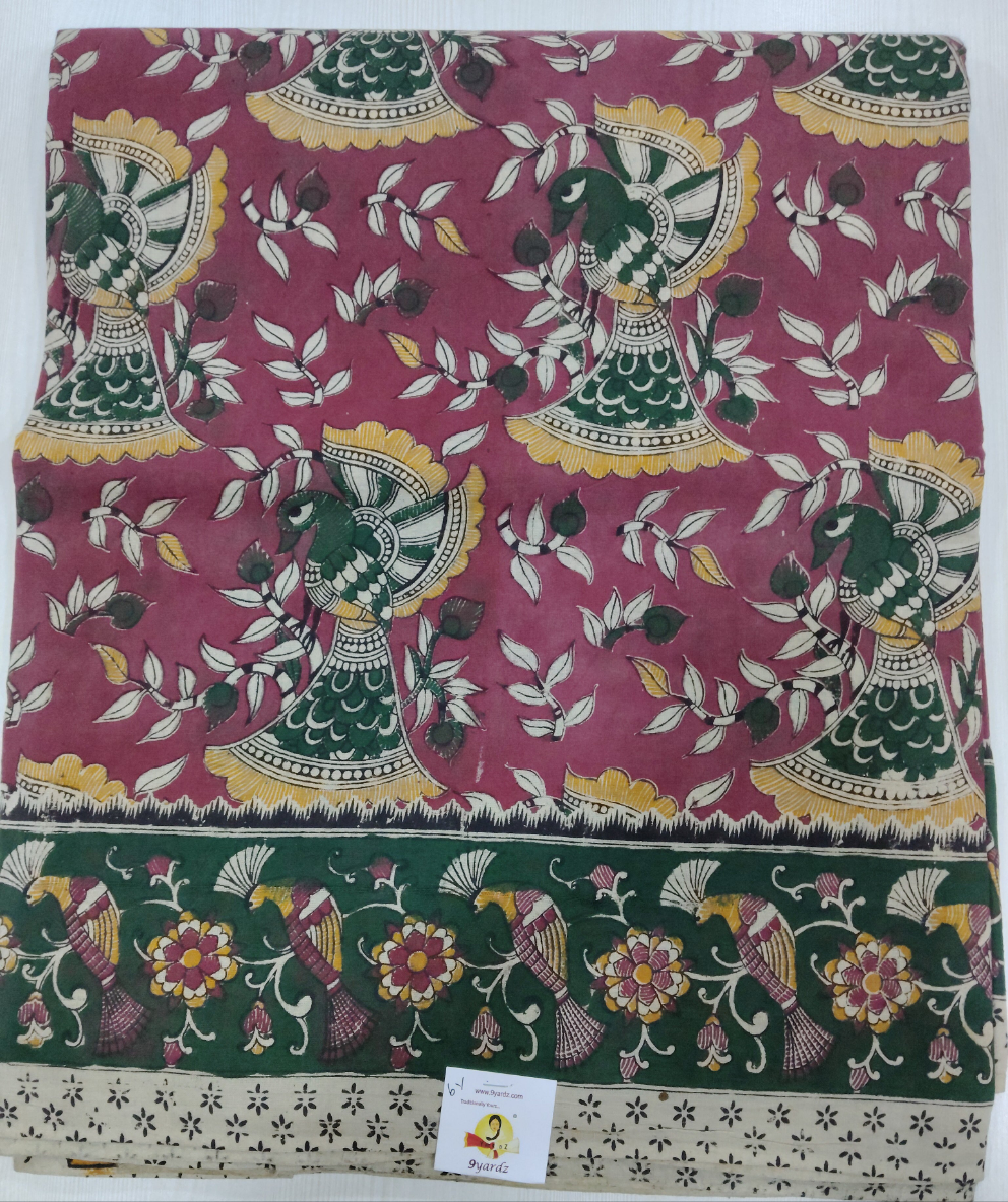 Kalamkari cotton 6yardz