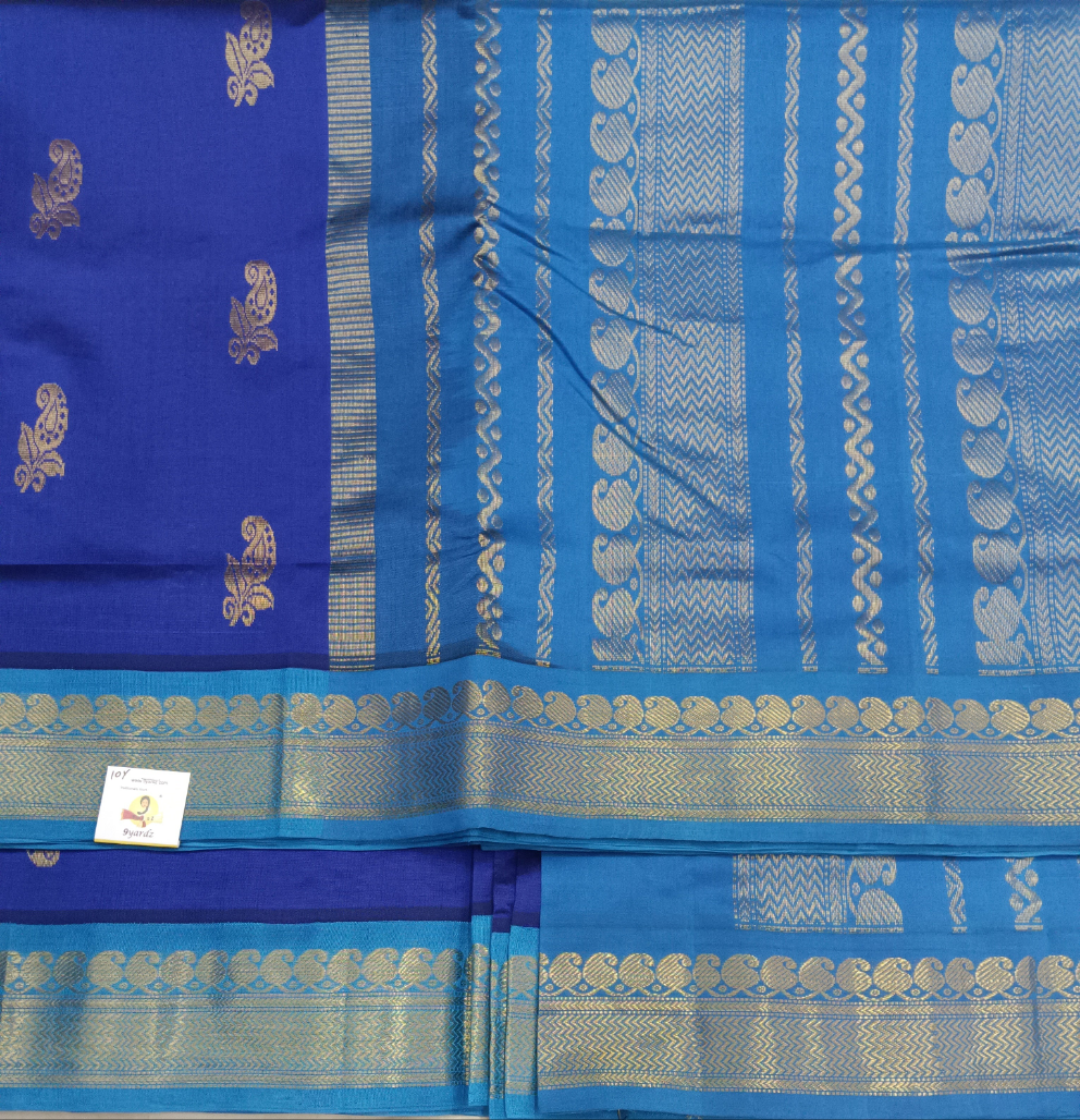 Semi Silk cotton Korvai Madisar