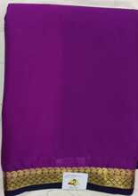 Load image into Gallery viewer, Mysore crepe silk (synthetic)