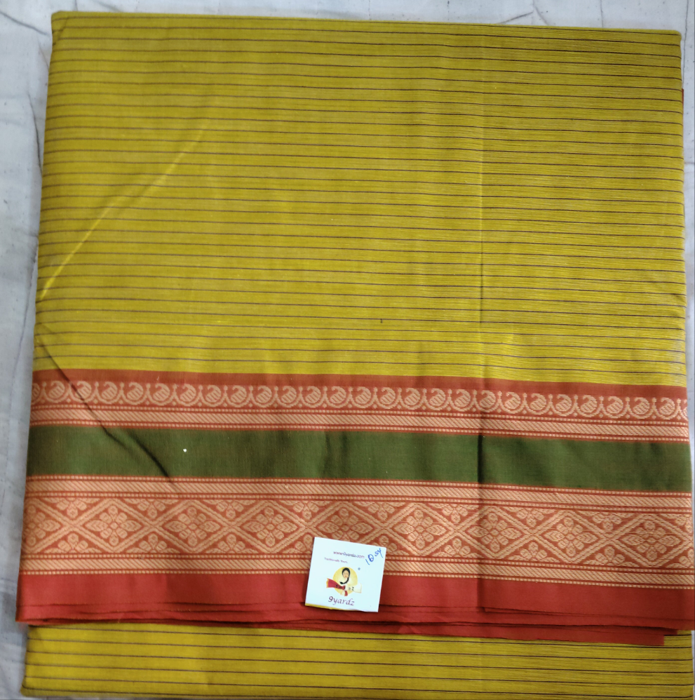 Chettinadu / Karaikudi cotton 10.5 yards madisar