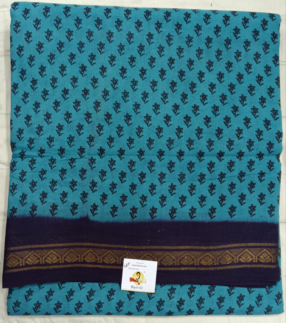 Sungudi cotton 12 yardz