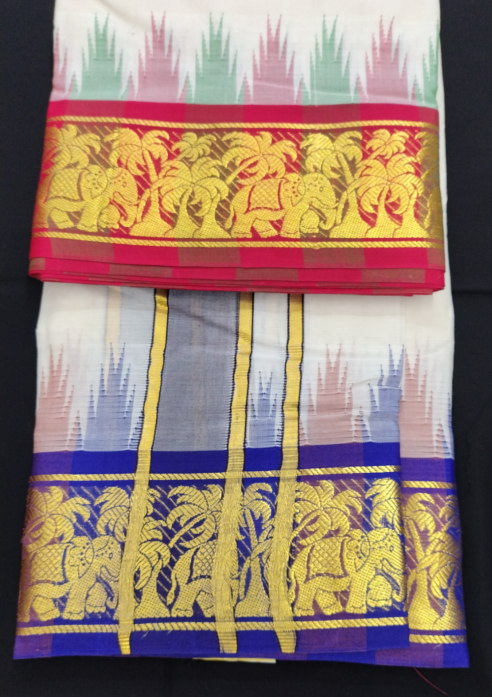 Pure cotton Muhurtham dhoti 10*6