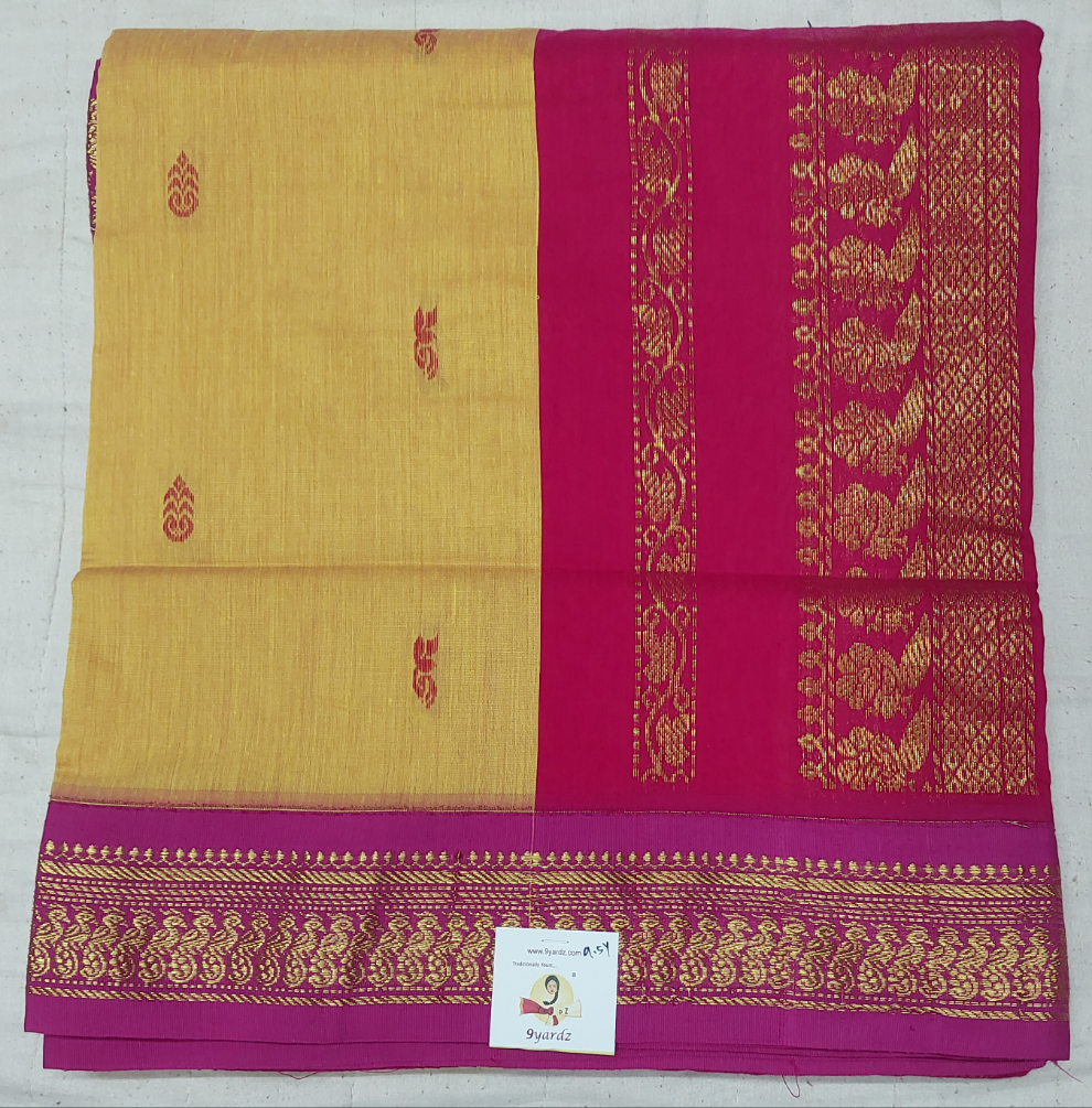 Kalyani Cotton Butta  9.5yardz