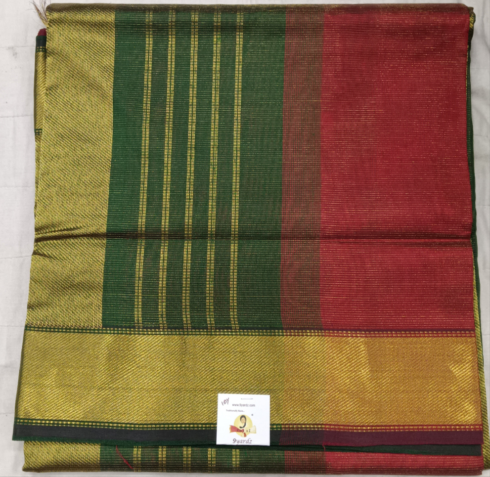Pure silk cotton Vairaoosi 10yards madisar