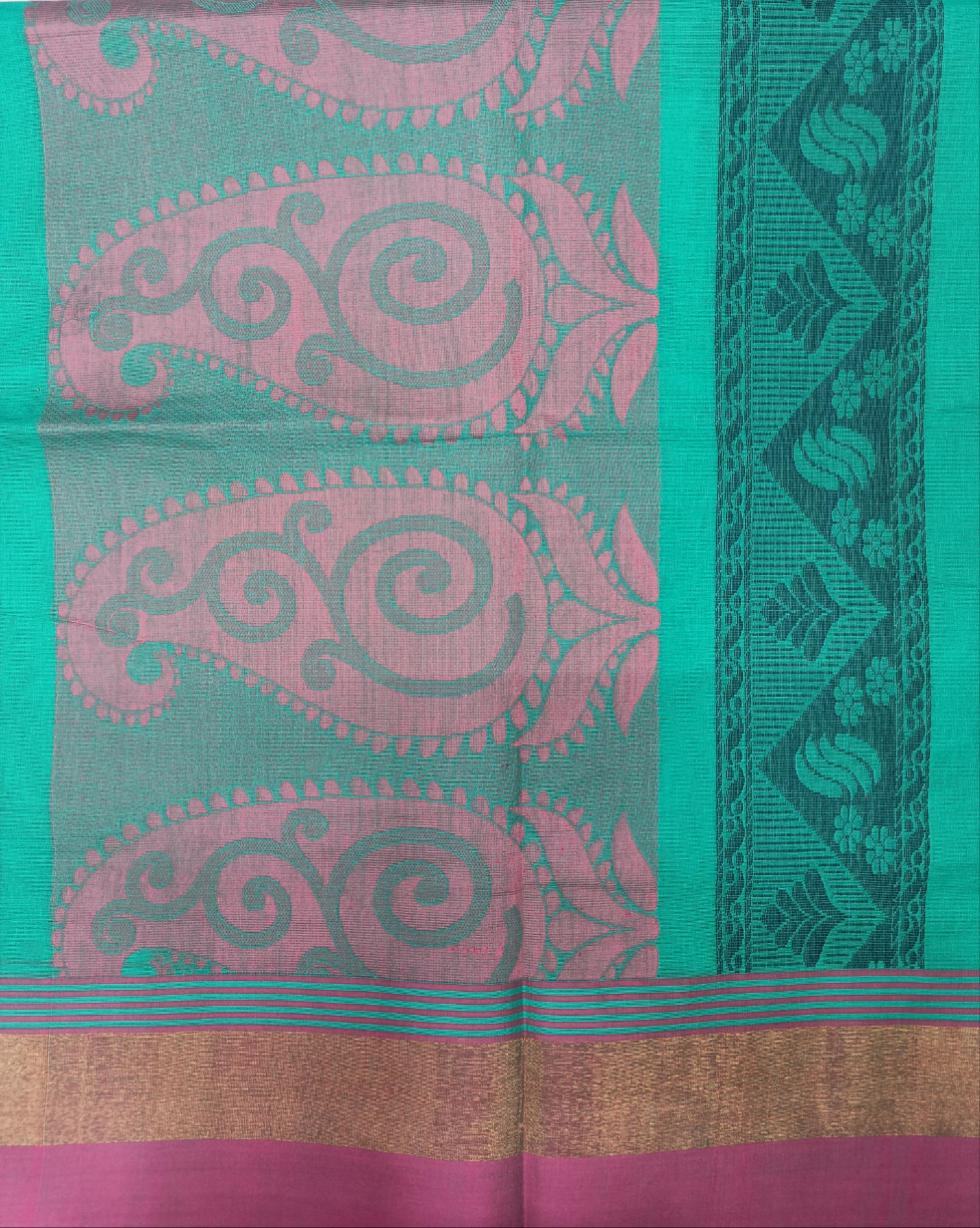Chettinadu cotton Embossed 6 yardz