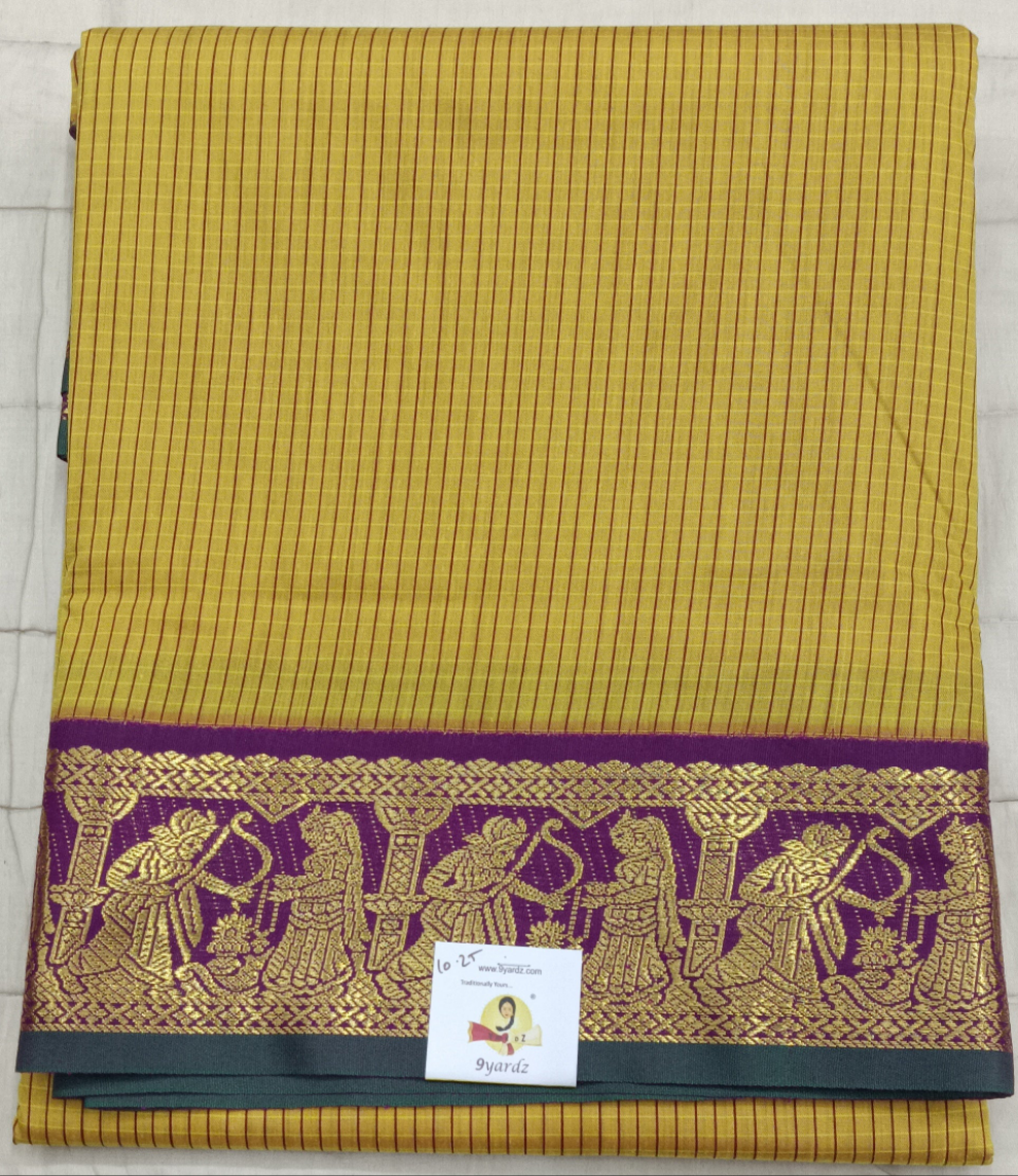 Akshaya cotton 10.25 yards madisar