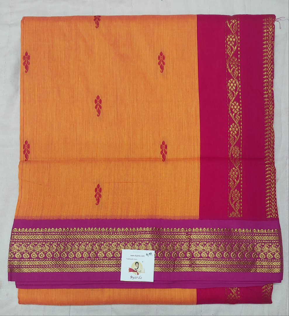 Kalyani Cotton Butta  9.5yardz