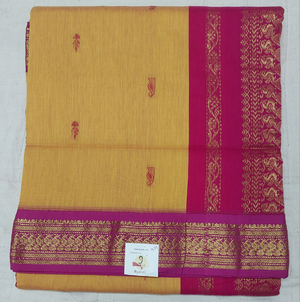 Kalyani Cotton Butta  9.5yardz