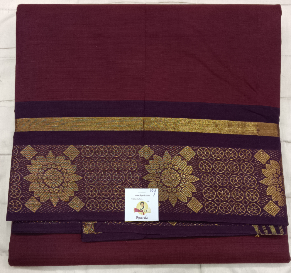 Chettinadu / Karaikudi cotton 10yards madisar