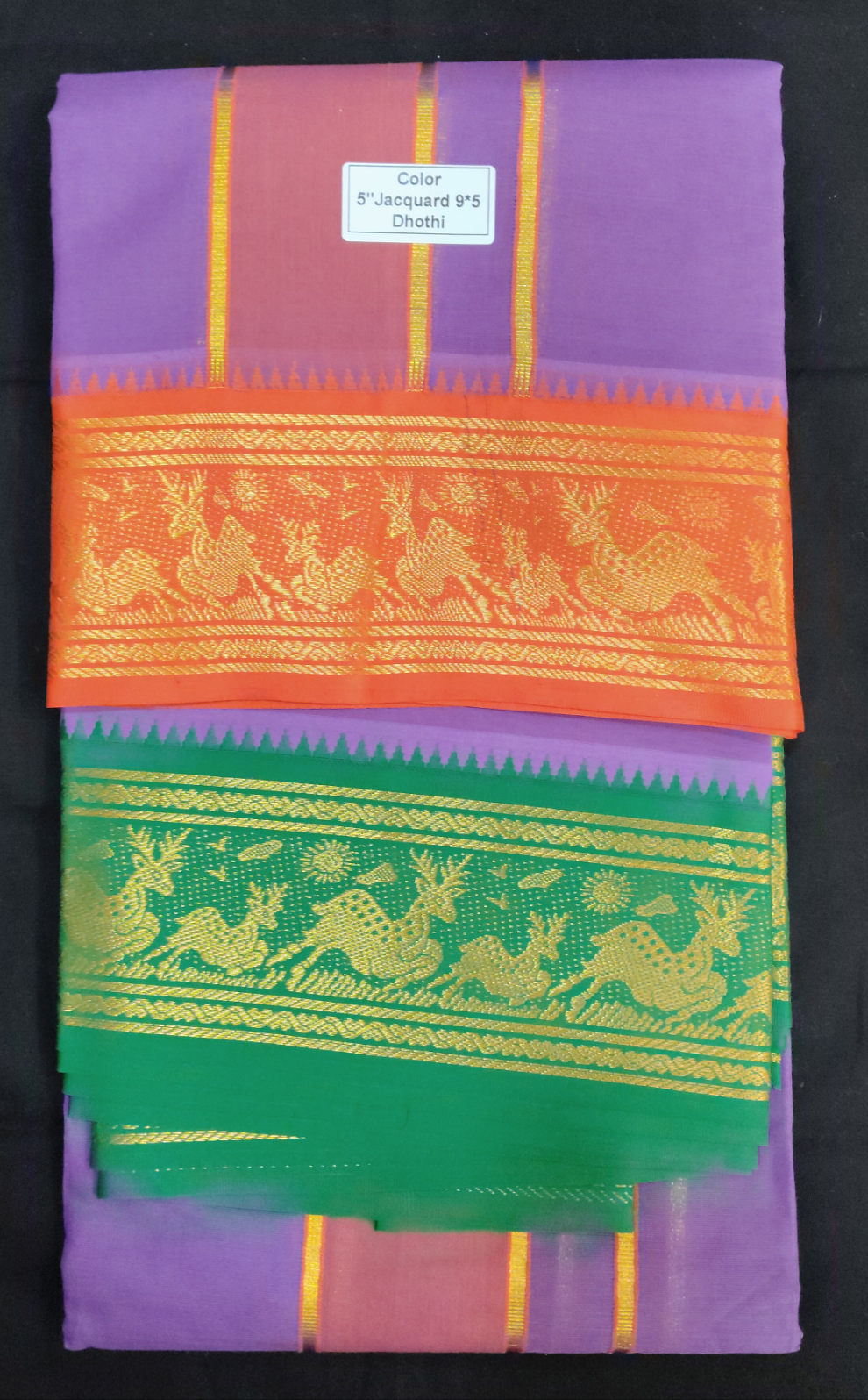 Cotton Colour  Dhothi 9*5