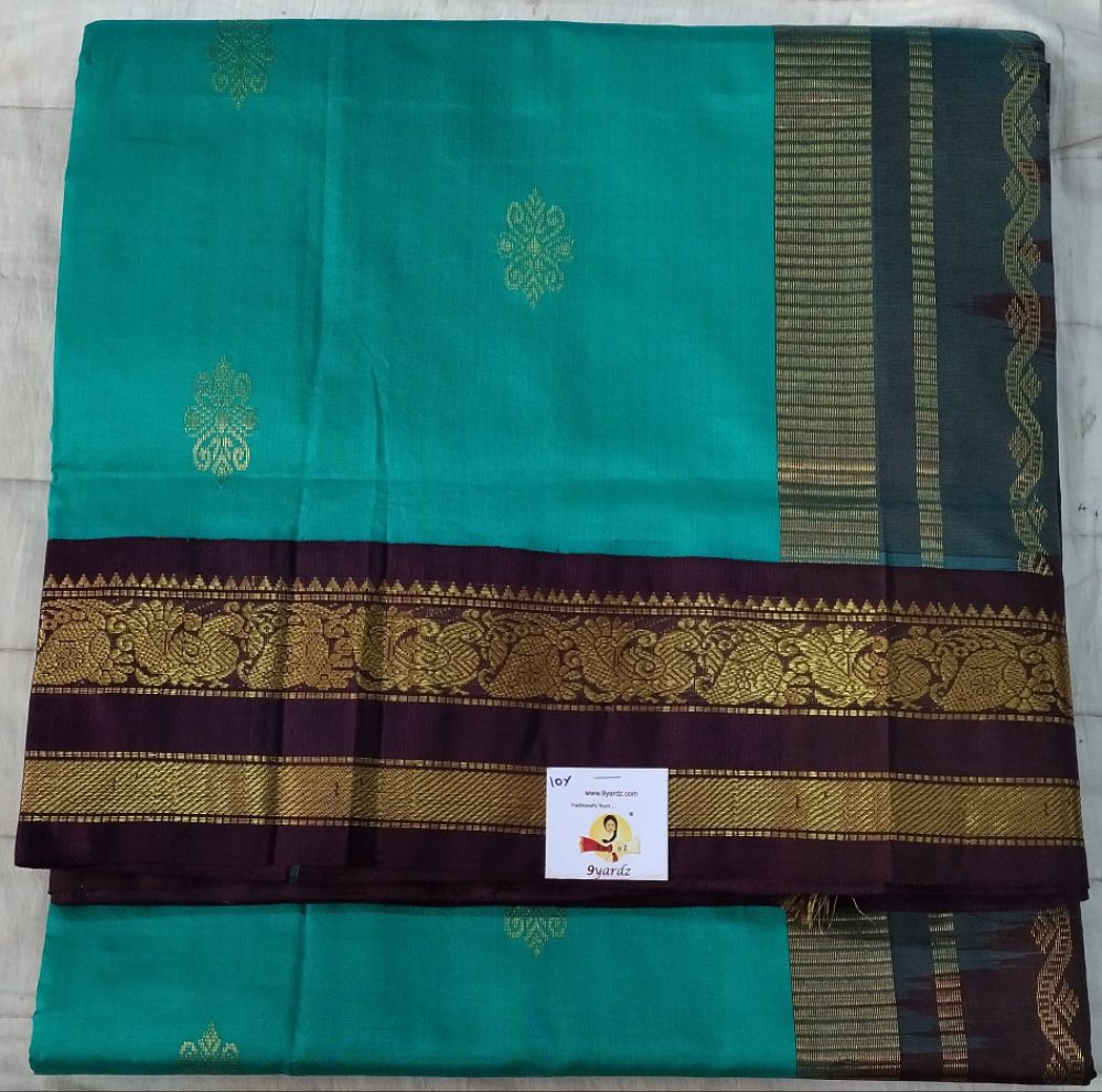 Semi Silk cotton Korvai Madisar