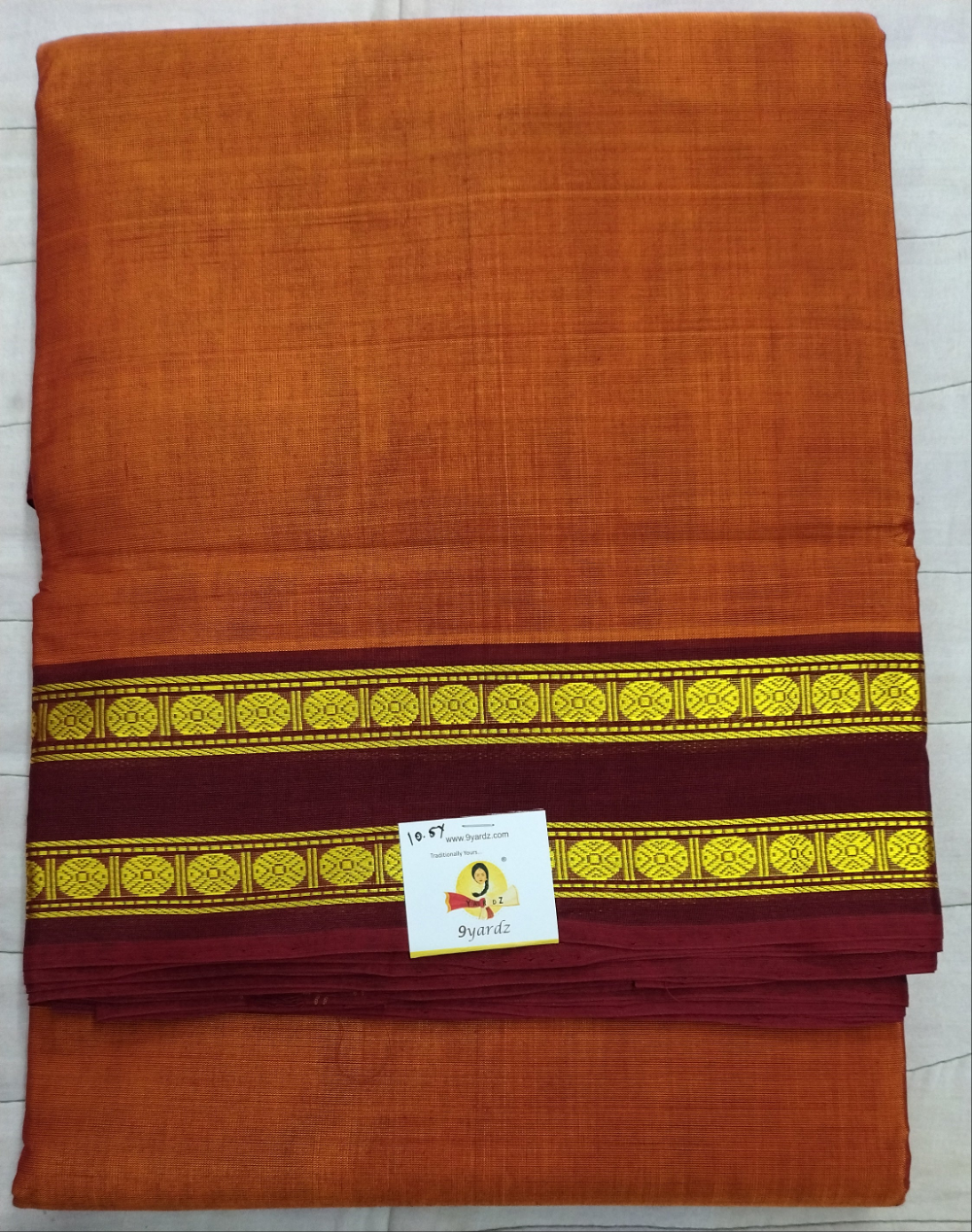 Devendra Plain Adyar 10.5yards