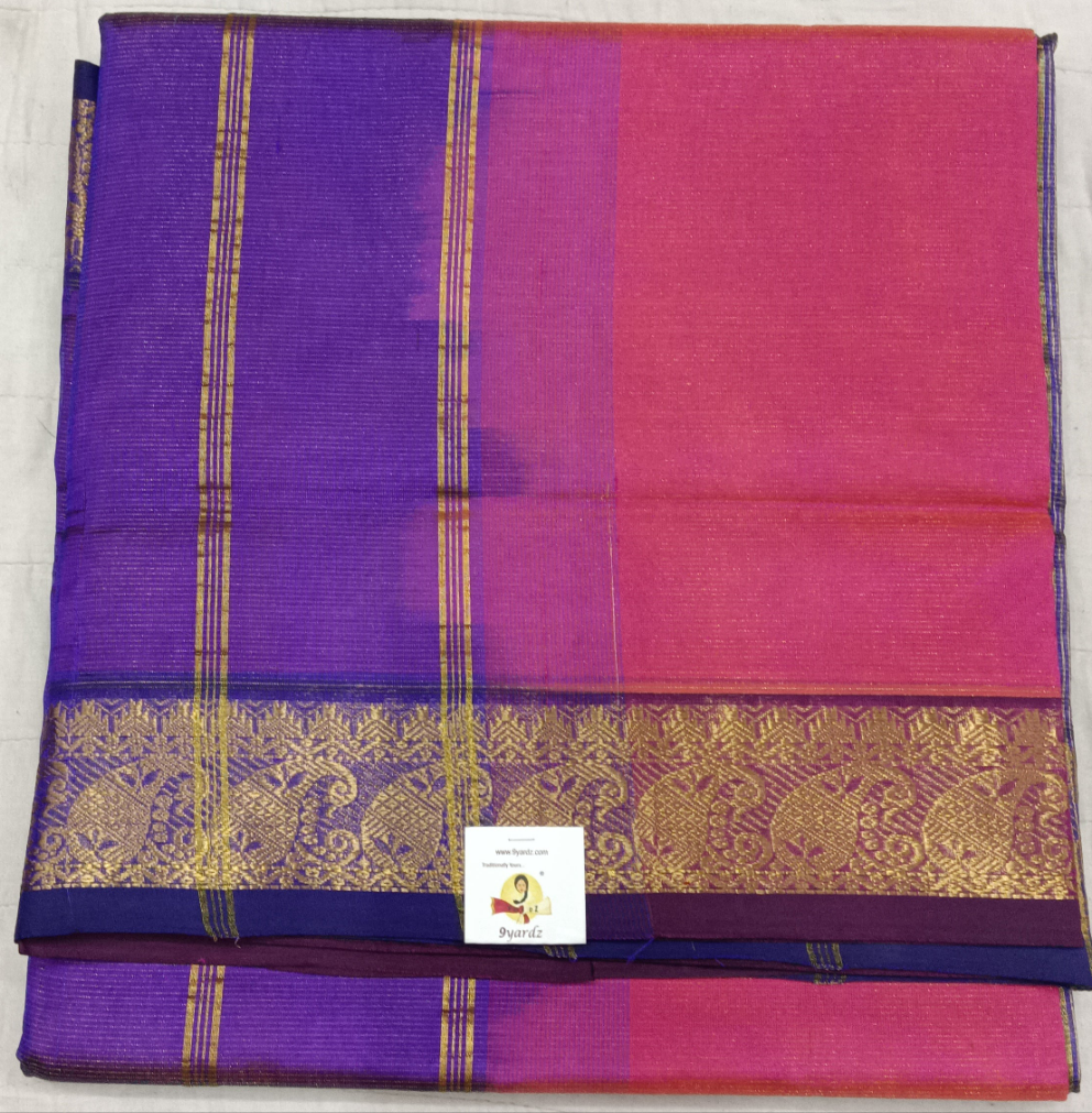 Pure silk cotton Vairaoosi 10yards madisar