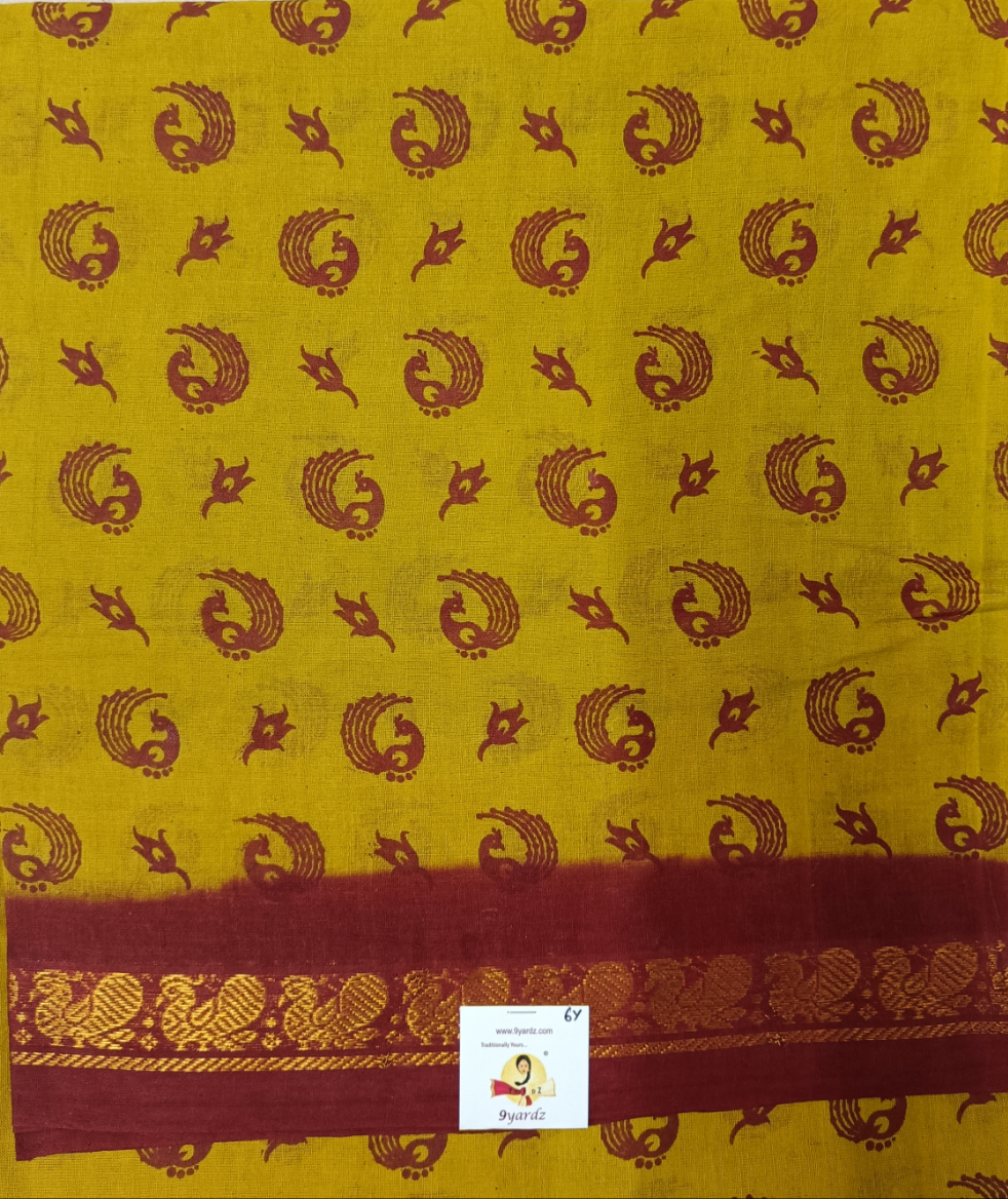 Sungudi cotton 6 yards