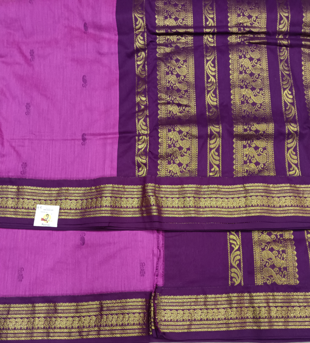 Kalyani Cotton Butta  9.5yardz